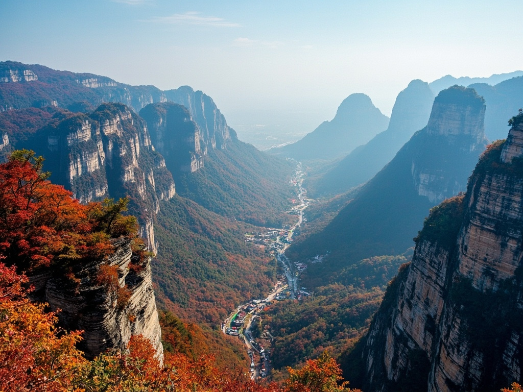 天门山 landscape