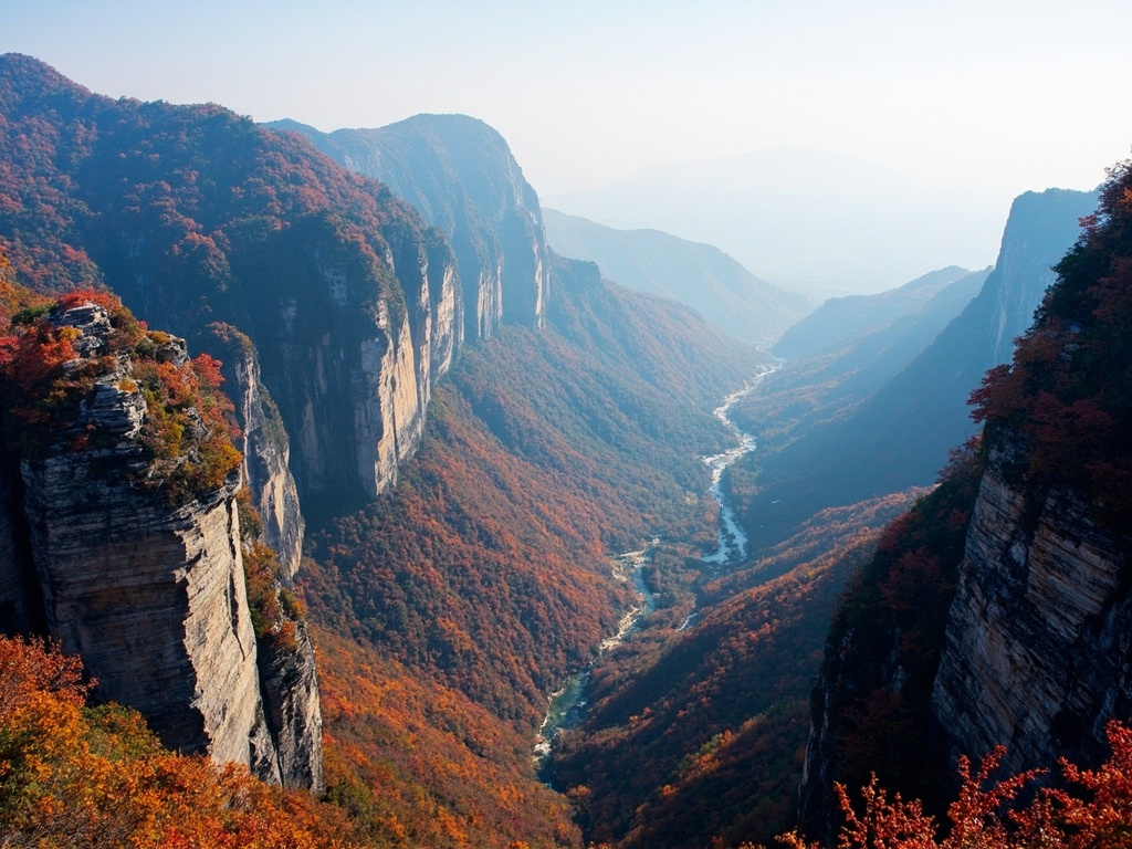 天门山 landscape