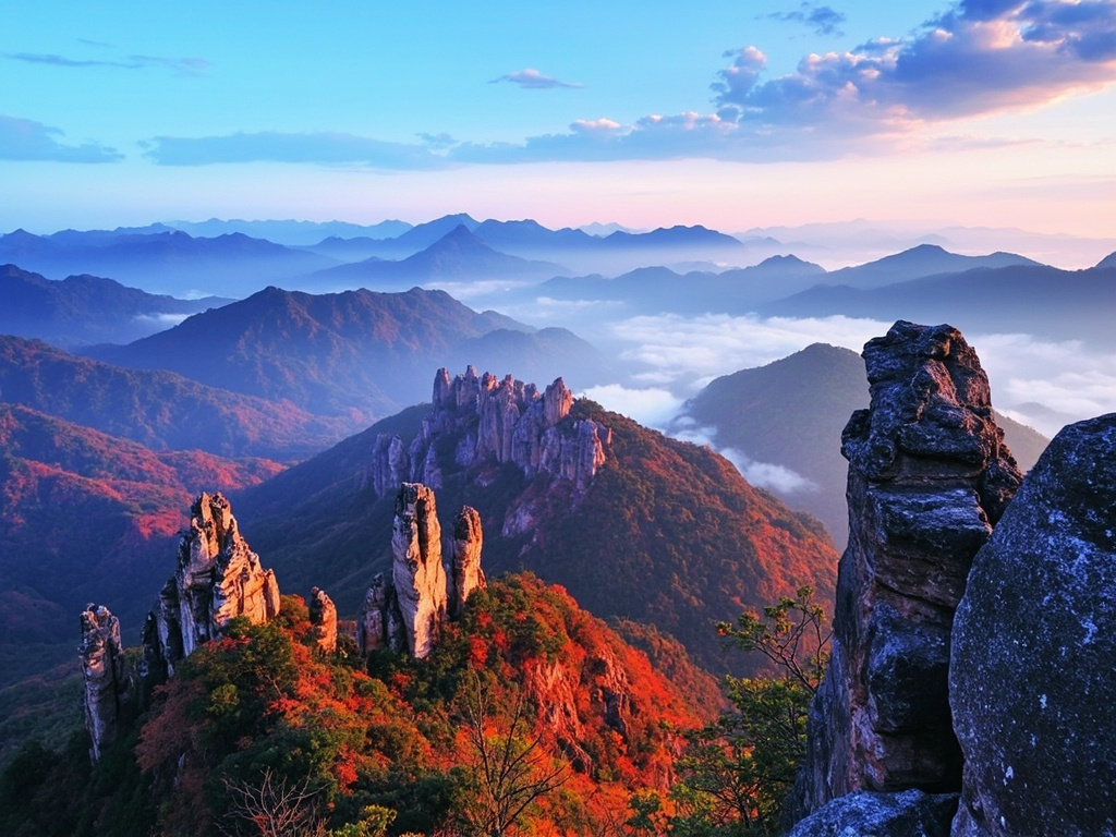 黄山 landscape
