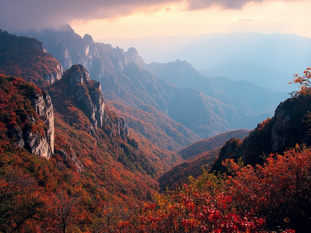黄山 landscape