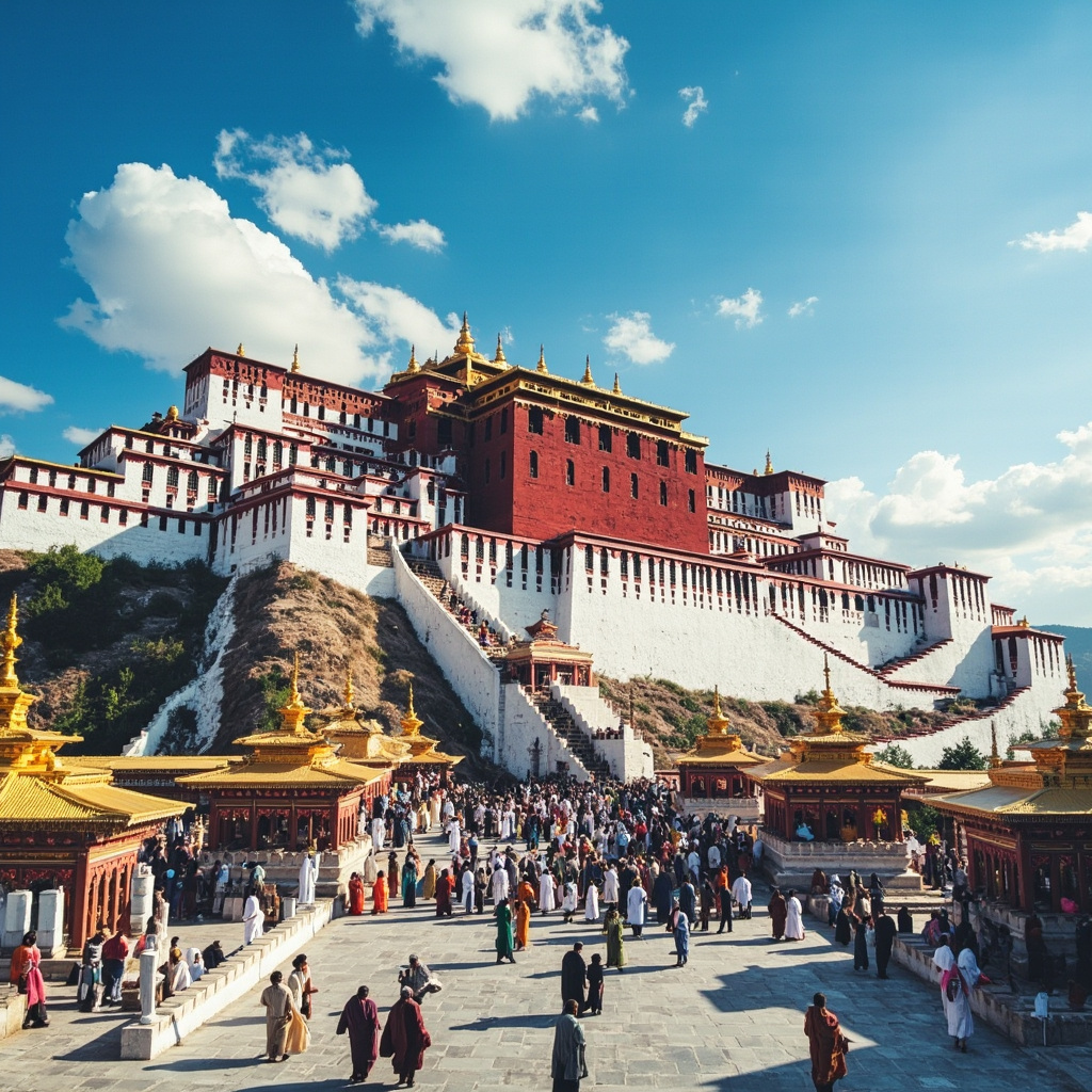 布达拉宫：世界屋脊的圣殿