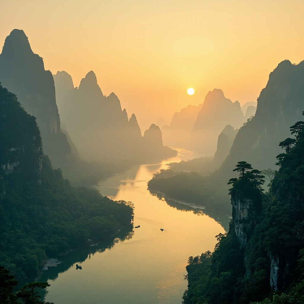 桂林山水：甲天下的诗画天地