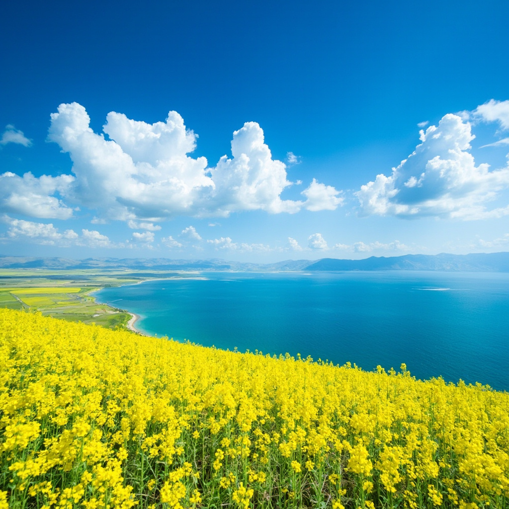 青海湖:高原明珠的湖光山色