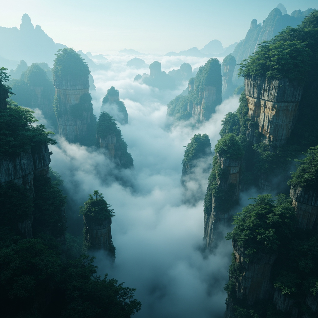 张家界：天门山玻璃栈道的惊险之旅