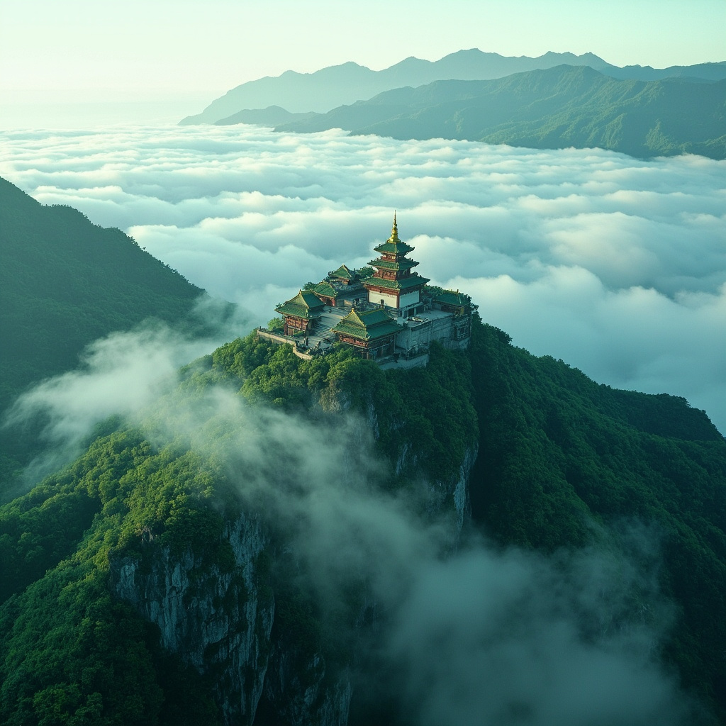 峨眉山——佛教名山的云端漫步