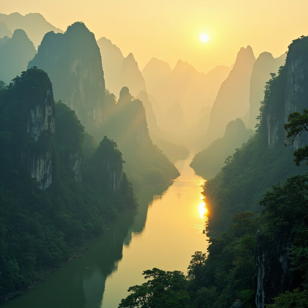 桂林山水：甲天下的诗意画卷