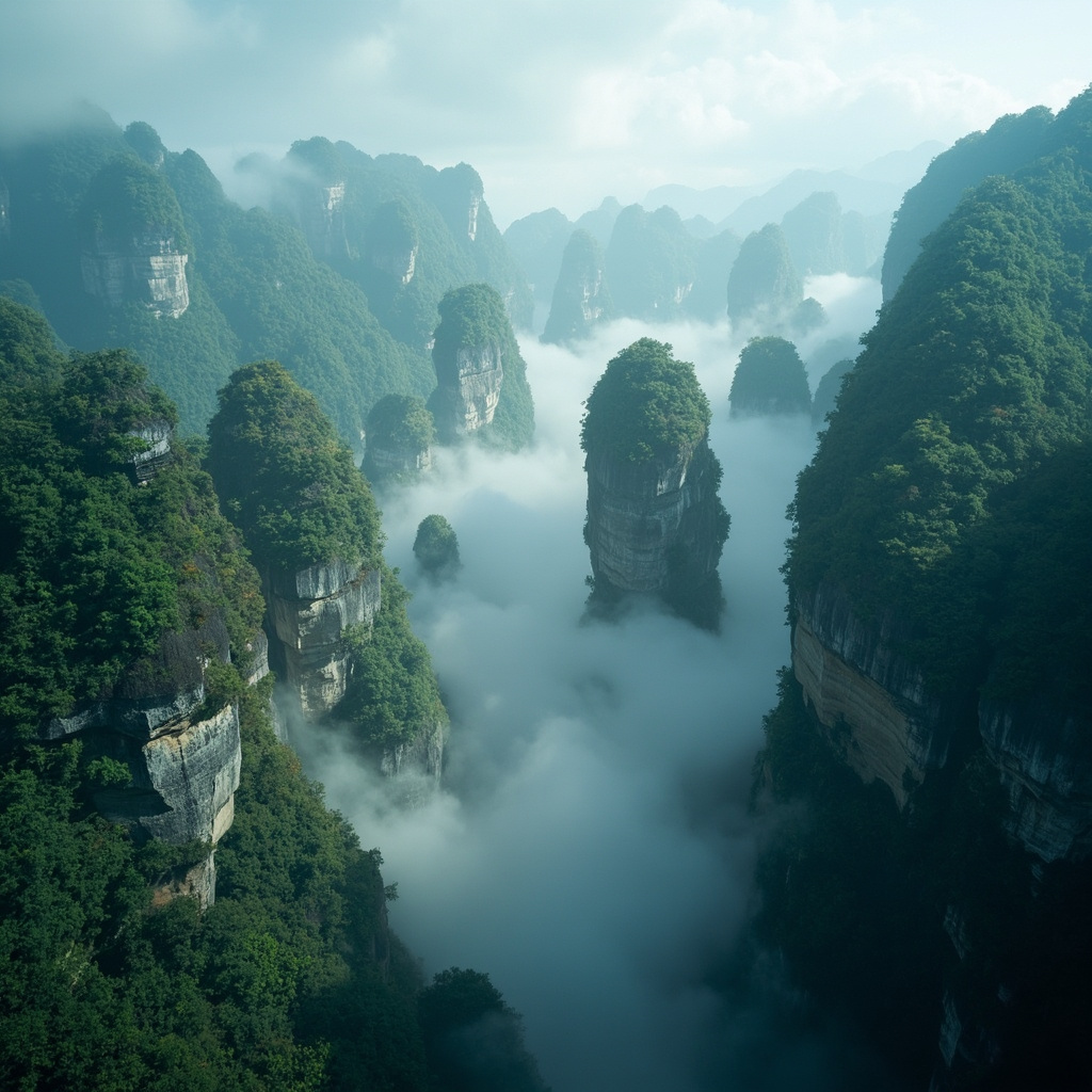张家界:天门山玻璃栈道的惊险之旅