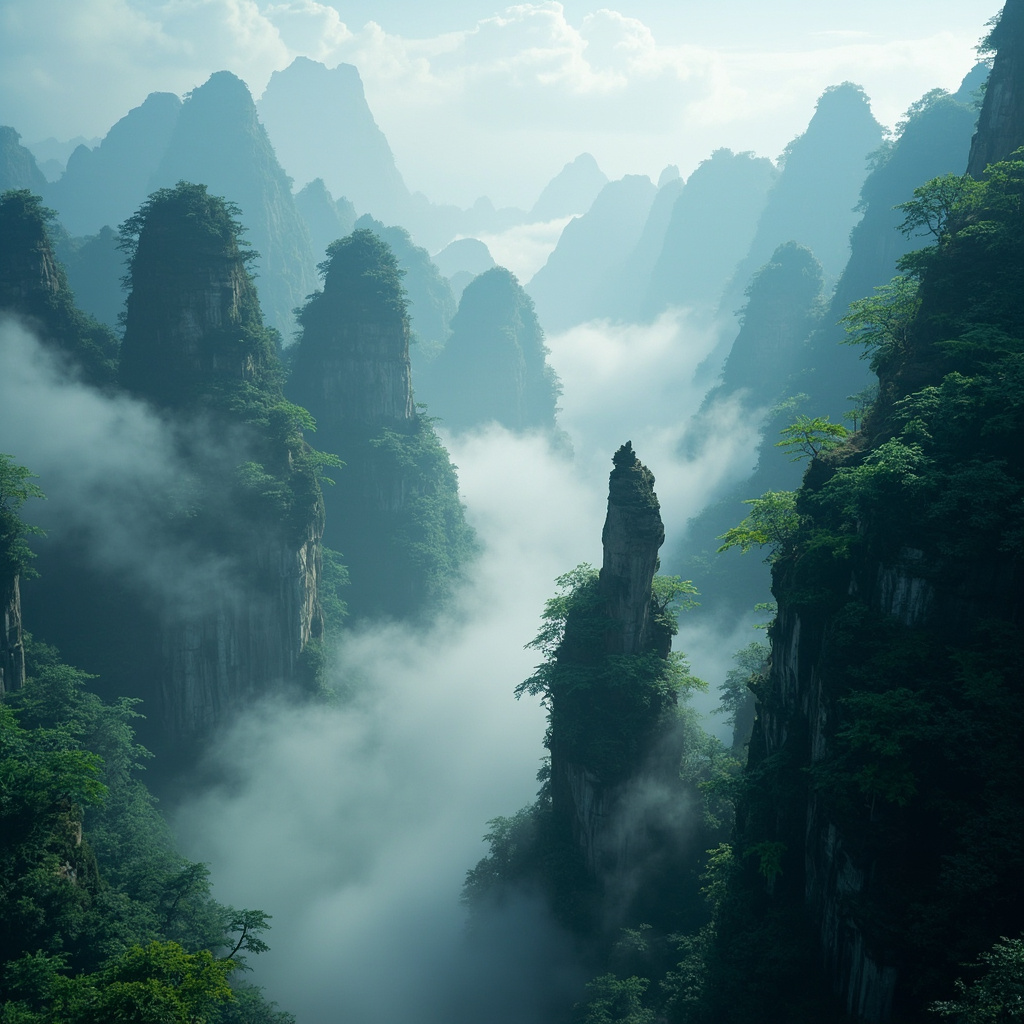张家界:天门山玻璃栈道的惊险之旅
