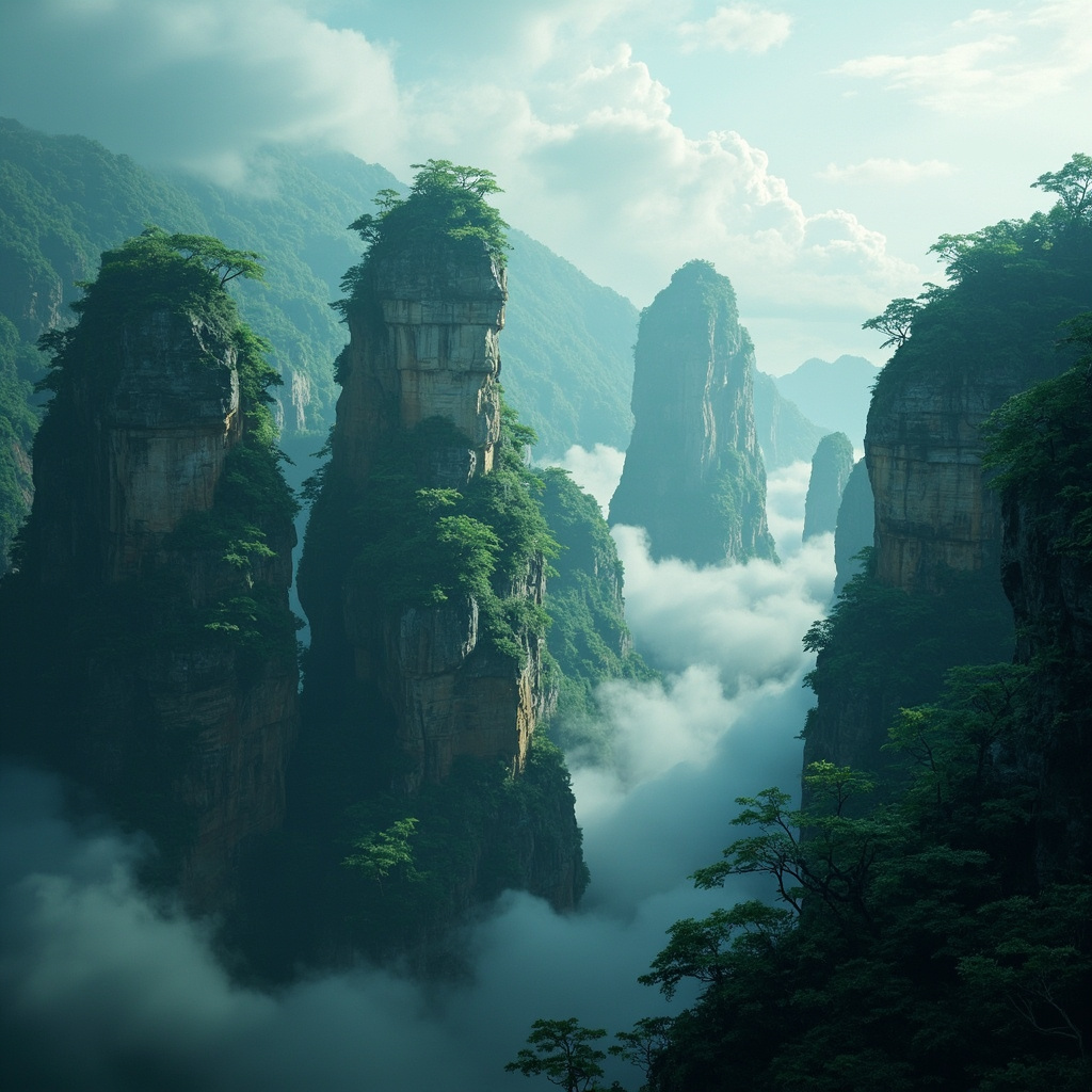 张家界:天门山玻璃栈道的惊险之旅