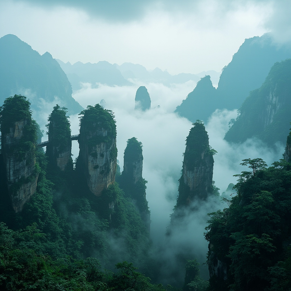 奇峰异石·云端仙境：张家界旅游全攻略