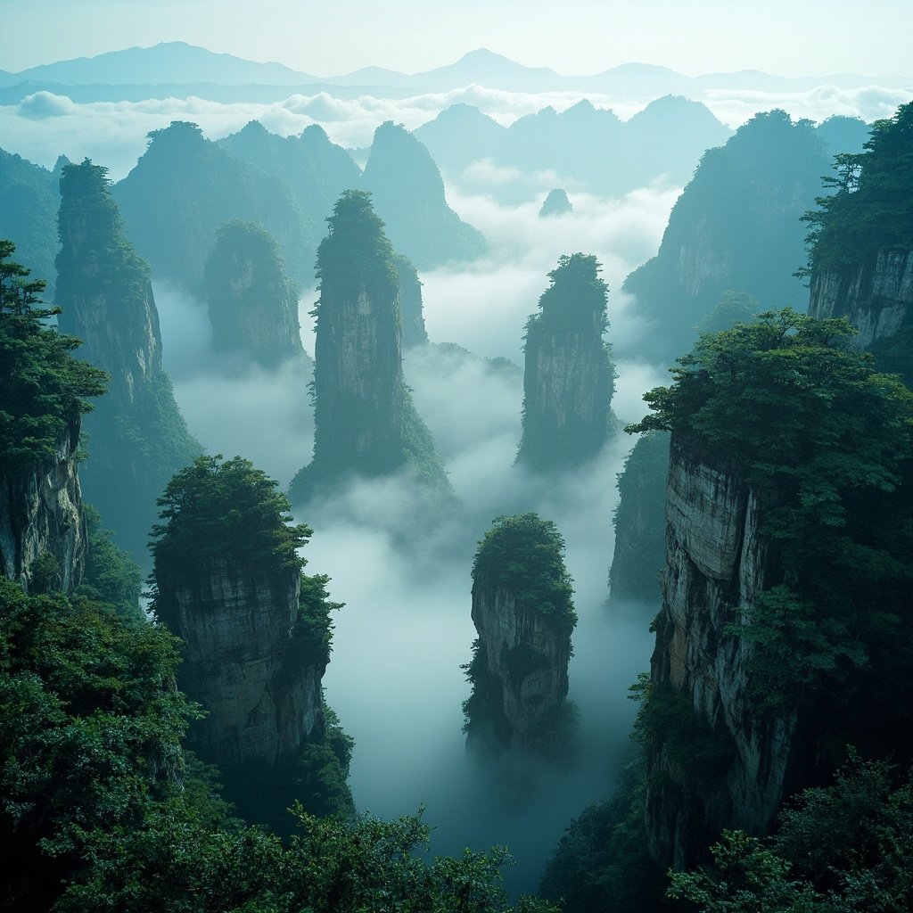 绝美张家界：走进奇峰异石的天然画卷